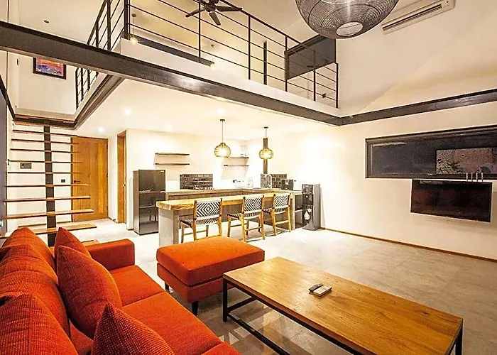 Modern Spacious Loft 200m From The Canggu ホテル